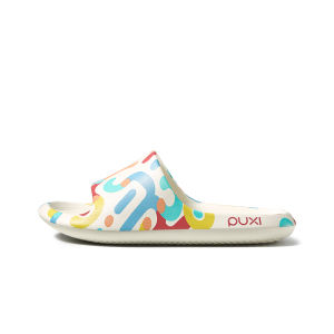 PUXI | Fashion Geometry Graffiti Slipper Summer Indoor Bathroom Slip Resistant