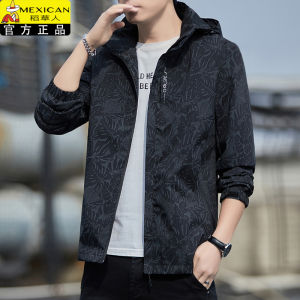 Mens Outdoor Fleece Jacket Detachable Hood Camouflage Casual Coat Windproof Waterproof Mexican Brand Loose Fit Autumn Travel