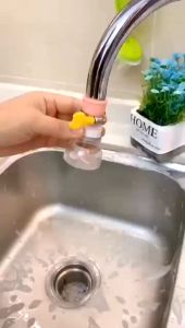 PL Faucet Filter Splash-Proof Shower Tap Water Filter Kitchen Water Purifier Sprinkler Filter Water