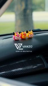 Vanzo Disney Tsum Tsum Car Vent Perfume 风口汽车香薰 Pewangi Kereta Mickey Secret Musk Minnie Fruity Freesia Poof Citrus Verbena Refill Pack  香氛片补充装