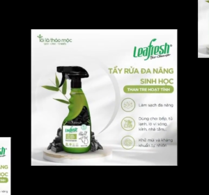Dung Dịch Tẩy Rửa Sinh Học Leafresh 500ml 5L – Đa Năng Than Tre Hoạt Tính Khử Mùi Kháng Khuẩn