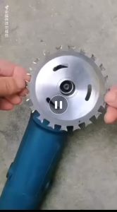 Lưỡi cắt gỗ 2 chiều Đĩa cưa gỗ 4 inch 2 mặt sắc bén siêu cứng