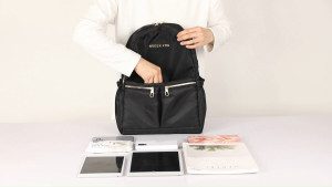 Ocean Sky - 9956 tas ransel wanita sekolah kuliah kerja bisa muat laptop 14 inch anti air tas usb