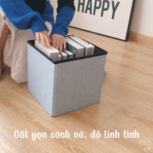 Ghế hộp đựng đồ đa năng dung tích lớn đến 110L 2in1 sofa hộp đựng đồ đa dụng cho gia đình Easy Stuff