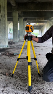 KEELAT 16 Line Laser Level Self-Leveling 360° Rotary Cross 3D 4D Green Light Auto Measurement Tool With 3600mAh Battery