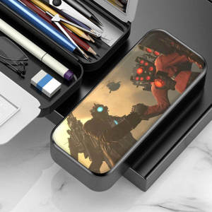 Titan Monitor New Style Frosted Pencil Case Large Capacity Stationery Box for Middle And Primary School Students