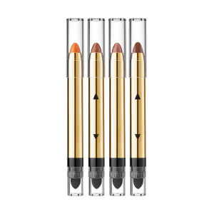 2 In 1 Double Headed Highlighter Eye Shadow Pencil Long Lasting Waterproof Fix Liquid Eye Shadow Stick Glitter Eye Shadow Stick Long Lasting Glitter Eye Shadow Pencil Pearl Eye Shadow Eye Makeup Velvet Matte Waterproof Cosmetic