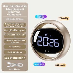 QITE | Đồng Hồ Bếp Thông Minh Giọng Nói To Có Từ Tính