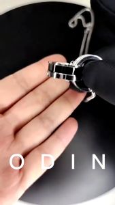 Dây chuyền ODIN Double Ring - Phong cách tối giản hiện đại - Thép Titan 316L - Bảo hành trọn đời