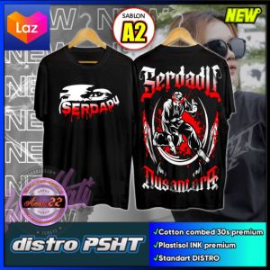 KAOS PSHT SERDADU NUSANTARA SABLON A2 FULL PUNGGUNG (A1)