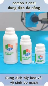 Bộ 3 chai nước tẩy keo cổ cáp tẩy keo màn hình tách benzen