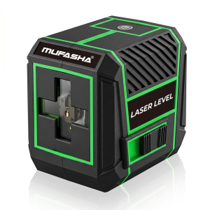 MG2 Laser Level Green Beam 2 Lines Self-Leveling 120° Cross Line Angle DIY Construction Measurement Tool