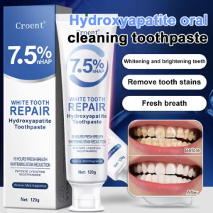 Antibacterial/Pain Relief  Oral Cleaning Hydroxyapatite Toothpaste Stain Removal and Improve Yellow Teeth