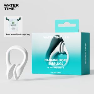 WATERTIME | Waterproof Non-Soundproof Earplugs Nasal Clip Set