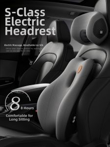 COSSEAL | Massage Car Headrest Pillow Memory Foam