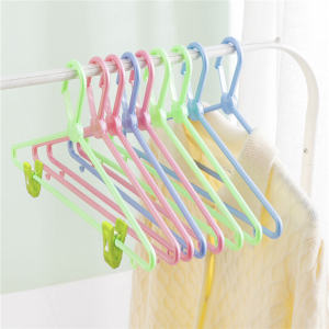 Automatic Windproof Clothes Drying Rack Outdoor Balcony Window Plastic Coat Hanger Multi-functional Korean Style Adult Size