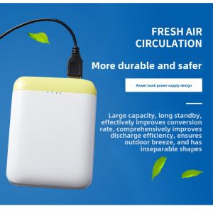 Summer Smart Washable Single Garment Cooling Air Conditioning Clothes Short Sleeve Large Fan Outdoor Sun Protection Uniform Accessories