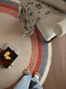 SAIBOSI | Luxury Style Wool Circular Carpet