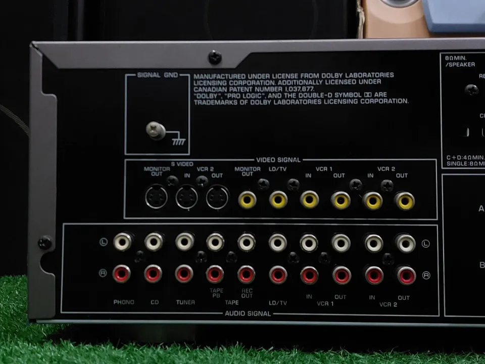 แอมป์YAMAHA รุ่น AVX-590DSP จากญี่ปุ่นมือสอง ใช้ไฟ100ต้อง