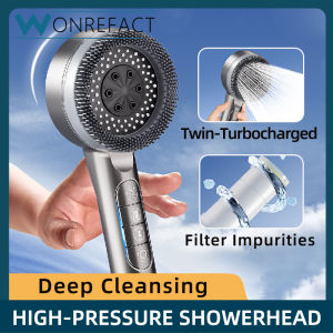 High Pressure Shower Head Shower Set Household Super Powerful Bathroom Heater Shower Faucet Bathroom Water Heater Shower Head