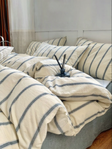 Grace | Bộ Đồ Chăn Ga Gối Bằng Cotton Rửa Nước