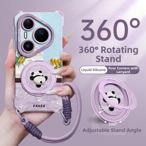 GGUU | Protective Huawei Pura 90 Pro Max Phone Case with Kickstand and Lanyard