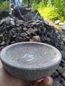 COBEK BATU ASLI UK 13-14CM SATU SET ULEKAN