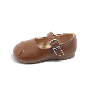 Fashion New Spring and Autumn Baby Leather Shoes Anti-Slip Soft Sole Tassels