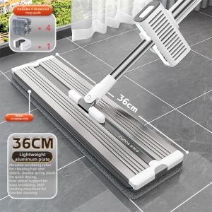 JOYBOS | Hands-Free Dry & Wet Mop Flat Mop