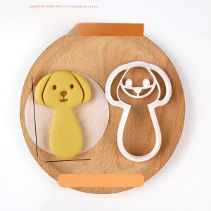Cartoon Cat Fish Steamed Bun Shape Baking Molds Cookie Baking Utensils Cute Animal Flower Shaped Biscuit Dough Press Mold