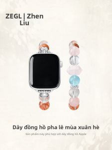 zengliu | Spring Summer Colored Crystal Strap Light Luxury Watch Band