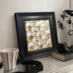 YASISHA | High-end Shell Wall Art for Living Room Decor