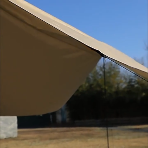 Outdoor awning for camping hiking travel shading sun protection and sunshade tent