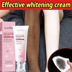 SADOER | Body Whitening Cream Arms Thighs Underarm Knees Whitening Essence Cream Brighten Moisturizing Body Korean Skin Care Products