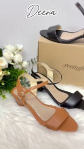 DEENA Plus Size Heels Women - Kasut Tumit Tinggi Wanita - Size 41 to 45
