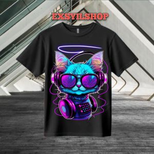 Baju Kaos Atasan Anak-anak Perempuan Laki-Laki Colors Rainbow Kaos Anak 3D Printing Umur2-12 Tahun