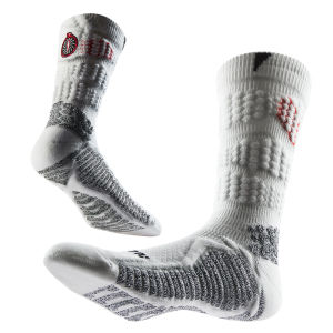 Towel Bottom Darn Tough Socks for Men Women Thick Heel Non Slip Compression Socks Moisture Absorption Crew Socks