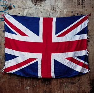 kain Bali motif bendera/kain pantai corak bendera inggris