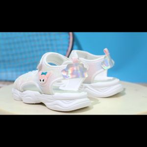 Future seeds kuromi sandals for kids girls no heel rubber sandals for kids size 25-30
