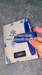 Dompet wanita lipat dompet cewek koin cardholder Robin Nature Cream Dinamican Supply