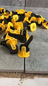 [10 chiếc] Ke cân bằng ốp lát gạch cân bằng nhanh tái sử dụng đường ron 1.5mm