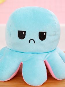GUAIBUDIAN | Two-sided Octopus Stuffed Toy