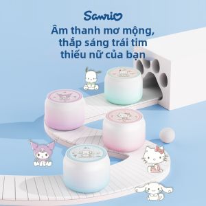 GOES TiME | Loa Bluetooth Mini Dễ Thương Của Sanrio Goestime K12 Có Micrô Âm Lượng Lớn Hình Mèo Kitty Quà Tặng Cho Nữ