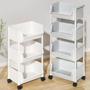 LIWAN | Multifunctional Movable Multi-layer Storage Shelf