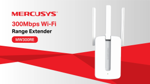 Mercusys Official | MW300RE | 300 Mbps | Home | Wi-Fi | Range Extender | WPS | WiFi | Enhancer
