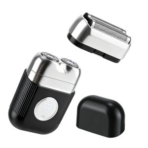 HailiCare | Máy Cạo Râu Điện Dành Cho Nam Giới Máy Cạo Râu Tốc Độ Cao 9000 Vòng/phút Với Ba Lưỡi Dao Nổi Có Thể Sạc Lại Bằng USB Dùng Được Khi Ướt/khô Máy Tỉa Lông Mặt Du Lịch