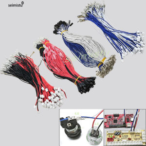 2 Pin H2.54 Cable DuPont cable Connector Wire 4.8mm/2.8mm for Zero Delay Arcade USB Board Happ Joystick SANWA Push Button 20 pcs