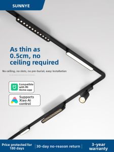 Ultra-thin Magnetic Surface-mounted Smart LED Track Light