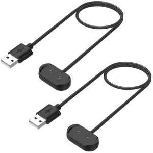 2 Pack for Amazfit T-Rex Pro Bip 5 Bip 3 Bip U Pro GTS 4 Mini GTS 2/2e GTR 2/2e USB Smart Watch Charger Replacement Charger