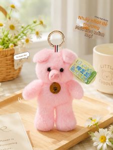LONGKUI | Phụ Kiện Khóa Xinh Dạng Heo Bông